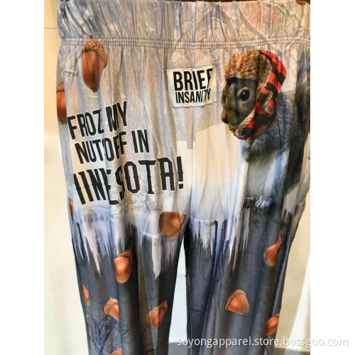 Men's Printed Lounge Pants sleepwear